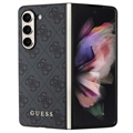 Samsung Galaxy Z Fold5 Guess 4G Charms Collection Hybridikotelo - Harmaa