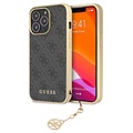 Guess 4G Charms Collection iPhone 13 Pro Max Hybridikotelo - Harmaa