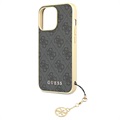 Guess 4G Charms Collection iPhone 13 Pro Max Hybridikotelo - Harmaa