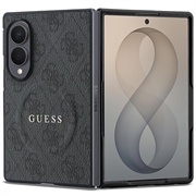 Samsung Galaxy Z Fold8 Guess 4G värillinen rengaskotelo - MagSafe-yhteensopiva - Musta