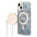 Guess Saffiano Samsung Galaxy S21 FE 5G Hybridikotelo - Musta