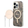 Guess Saffiano Samsung Galaxy S21 FE 5G Hybridikotelo - Musta