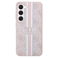 Guess 4G Printed Stripe Samsung Galaxy S23 5G Hybridikotelo - Pinkki