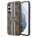 Guess 4G Printed Stripe Samsung Galaxy S23+ 5G Hybridikotelo - Ruskea