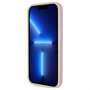 iPhone 15 Pro Max Guess 4G Strass Triangle Metal Logo Kotelo jossa Crossbody Hihna