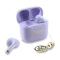 Guess Charm True Wireless kuulokkeet, joissa on kiiltävä vaikutus ja klassinen logopainatus - violetti