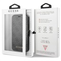 Guess Charms Collection 4G iPhone 12/12 Pro Suojakotelo - Harmaa