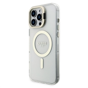iPhone 16 Pro Max Guess Galvanoitu jalustakameran rungon MagSafe-kotelo vaihdettavilla taustoilla