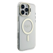iPhone 16 Pro Max Guess Galvanoitu jalustakameran rungon MagSafe-kotelo vaihdettavilla taustoilla