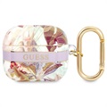 Guess Flower Strap Collection AirPods 3 Kotelo - Violetti