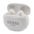 Guess GUTWS1CWH TWS Kuulokkeet kanssa Bluetooth 5.0 - Valkoinen