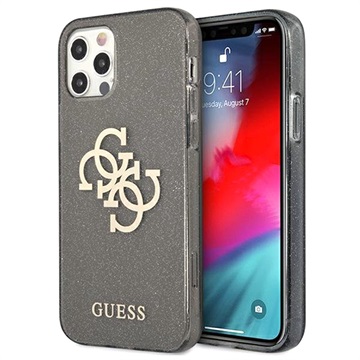 Guess Glitter 4G Big Logo iPhone 12/12 Pro Hybridikotelo