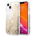 Guess Glitter Collection iPhone 13 Mini Suojakotelo - Kulta