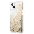 Guess Glitter Collection iPhone 13 Mini Suojakotelo - Kulta