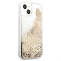 Guess Glitter Collection iPhone 13 Mini Suojakotelo - Kulta