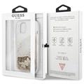 Guess Glitter Collection iPhone 13 Mini Suojakotelo - Kulta