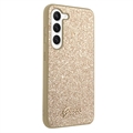 Guess Glitter Flakes Metal Logo Samsung Galaxy S23 5G Hybridikotelo