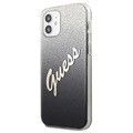 Guess Glitter Gradient Script iPhone 12 Mini Kotelo
