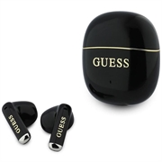 Guess Gold Line Glossy Classic Logo TWS -langattomat kuulokkeet - musta
