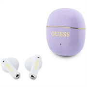 Guess Gold Line Glossy Classic Logo TWS -langattomat kuulokkeet - violetti