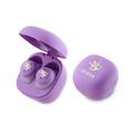 Guess Iridescent 4G Printed Logo True Wireless kuulokkeet - Matta Violetti
