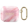 Guess Marble Collection AirPods 3 TPU Suojakotelo - Pinkki