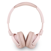 Guess Metal Logo Script Bluetooth 5.3 On-Ear kuulokkeet - Vaaleanpunainen