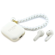 Guess Pearl Strap True Wireless -kuulokkeet - Valkoinen