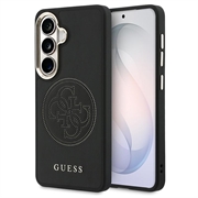 Samsung Galaxy S26 Guess Perforated 4G Logo Kotelo - MagSafe-yhteensopiva - Musta
