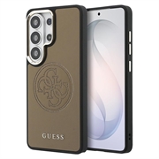 Samsung Galaxy S26 Ultra Guess Perforated 4G Logo Kotelo - MagSafe-yhteensopiva - Ruskea