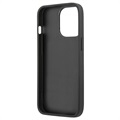 Guess Saffiano iPhone 13 Pro Hybridikotelo - Musta