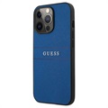 Guess Saffiano iPhone 13 Pro Hybridikotelo - Sininen