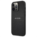 Guess Saffiano iPhone 13 Pro Max Hybridikotelo - Musta
