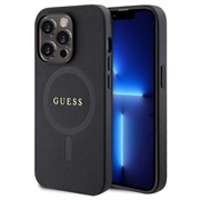 iPhone 15 Pro Guess Saffiano Hybridikotelo - MagSafe-Yhteensopiva