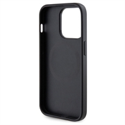 iPhone 15 Pro Guess Saffiano Hybridikotelo - MagSafe-Yhteensopiva