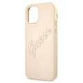 Guess Saffiano Vintage Script iPhone 12/12 Pro Kotelo