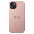 Guess Saffiano iPhone 13 Pro Max Hybridikotelo - Musta