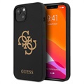 Guess Silicone 4G Logo iPhone 13 Kotelo