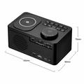 H7 Monitoiminen herätyskello / Bluetooth-kaiutin USB / langattomalla latauksella - musta