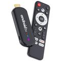 H96 MAX S905L3 4K HDR Android 14 TV Stick WiFi 6 - Musta