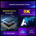 H96 Max M9 Android 14 Smart TV Box - WiFi 6, Bluetooth 5.4 - 32GB/4GB (Avoin pakkaus - Bulkki Tyydyttävä)