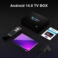 H96 Max M9 Android 14 Smart TV Box - WiFi 6, Bluetooth 5.4 - 32GB/4GB (Avoin pakkaus - Bulkki Tyydyttävä)
