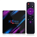 H96 Max RK3318 Smart TV Box jossa Android 9.0 - 4Gt RAM, 64Gt ROM