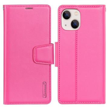 Hanman Mill iPhone 14 Plus Lompakkokotelo - Kuuma Pinkki