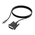 HC-65 USB-C-DVI-kaapeli / videodapteri 1.9m - musta
