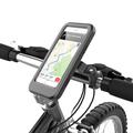 HL-69 pyörän ohjaustanko matkapuhelimen pidike teline vedenpitävä puhelinkotelo pyöräilymoottoripyörän kosketusnäytön pidike