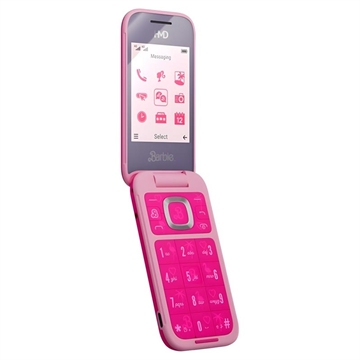 HMD Barbie 4G Flip-puhelin - Power Pink
