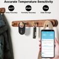 HS09 Langaton Bluetooth-lämpötila- ja kosteusanturi - musta