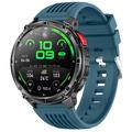 HT33 Health Monitoring Bluetooth Smartwatch tanskan kielellä - 1.7" IPS-näyttö - sininen - sininen