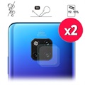 Hat Prince Huawei Mate 20 Pro Kameralinssin Panssarilasi Suojus - 2 Kpl.